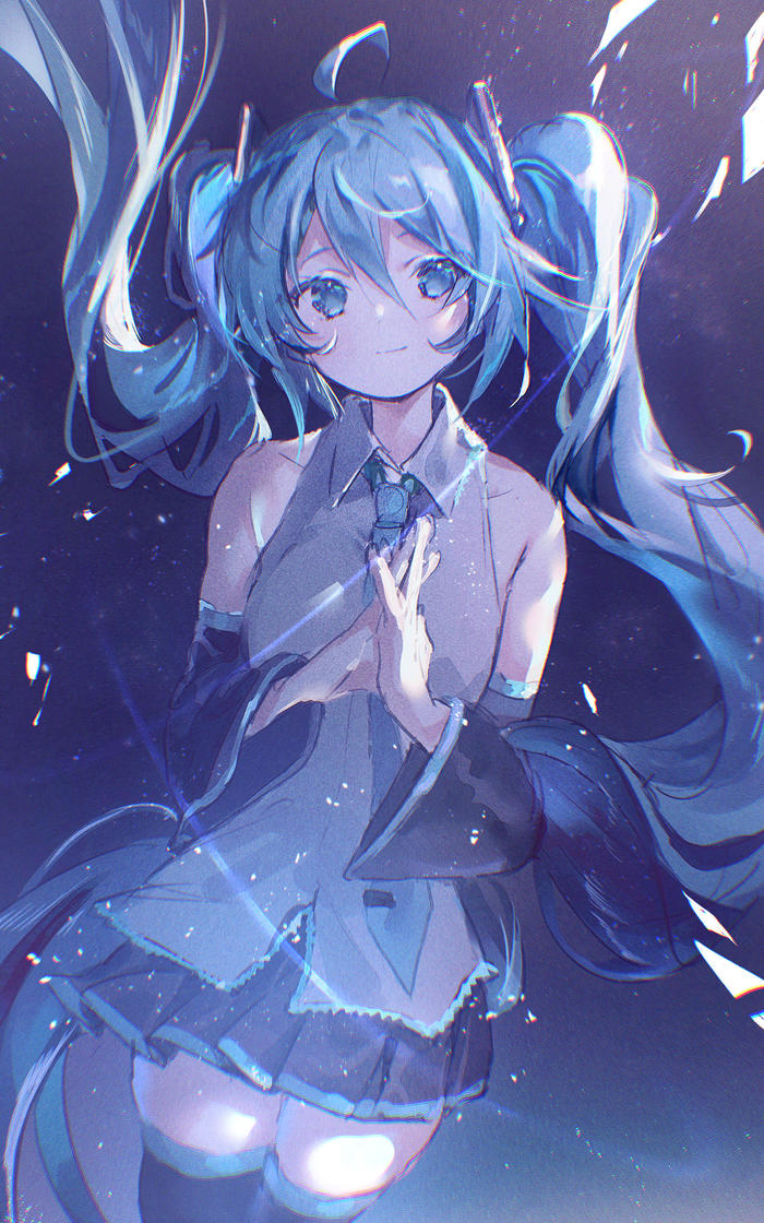 壁纸二次元初音未来_壁纸高清全屏初音未来_初音未来壁纸