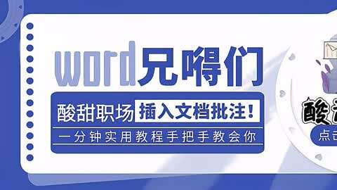 word批注在哪里添加_批注添加不了_批注添加内容