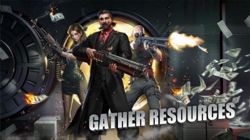 警察打击黑手党 